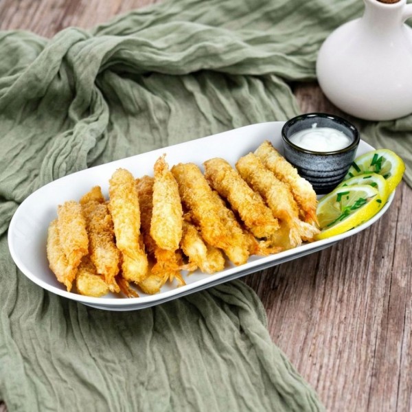 Creveți Tempura în pesmet Panko